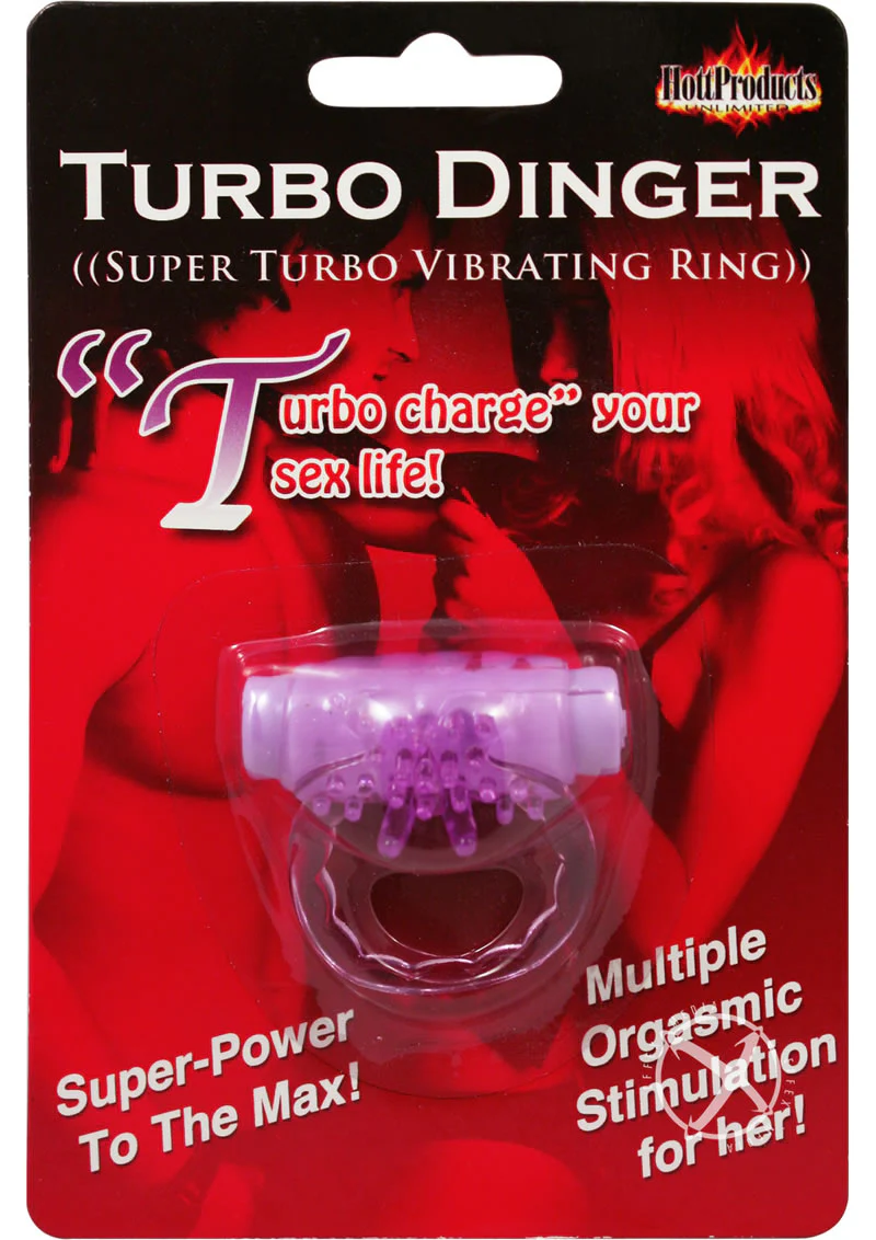 Turbo Dinger Super Turbo Vibrating Cock Ring - Image 4