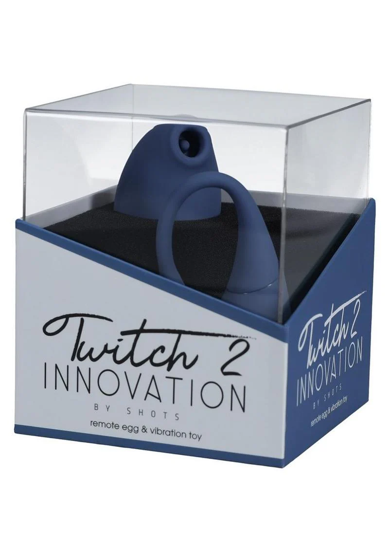 Twitch 2 Silicone Rechargeable Innovation Remote Egg Vibrators - Image 6
