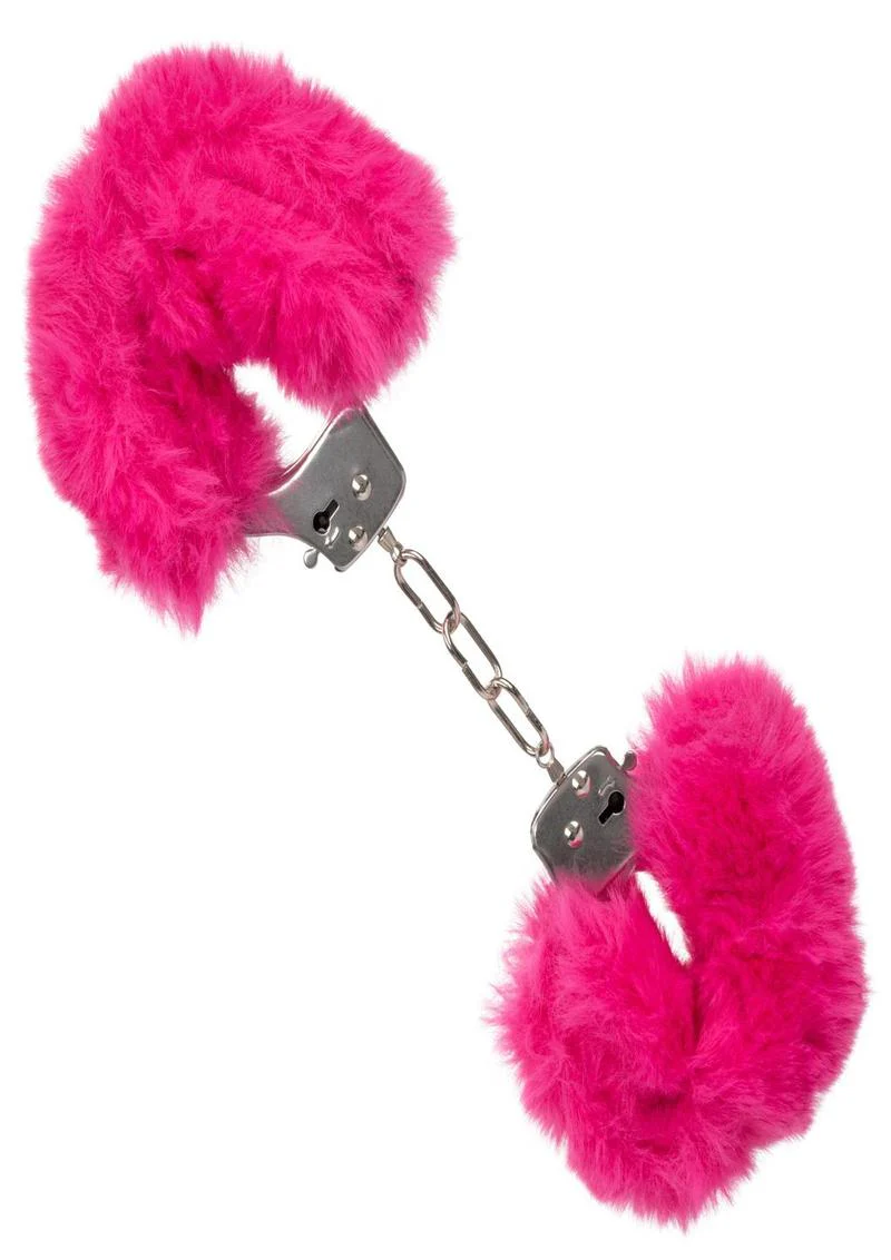 Ultra Fluffy Furry Cuffs Metal Handcuffs with Luxurious Faux Fur - Image 5