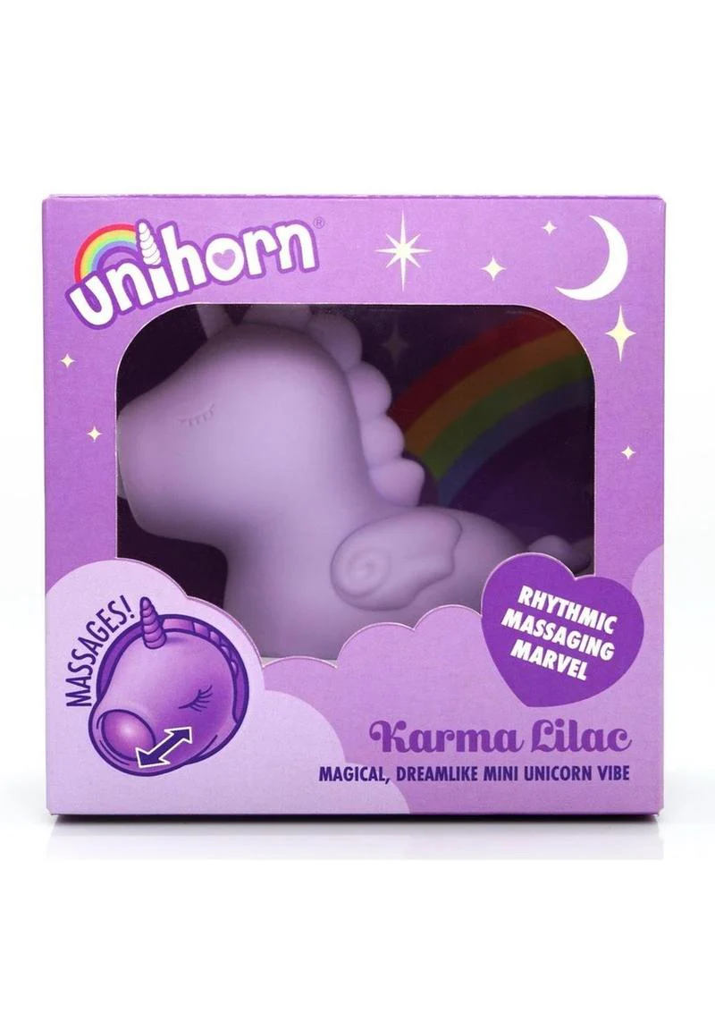 Unihorn Karma Lilac Rechargeable Clitoral Vibrator - Image 2