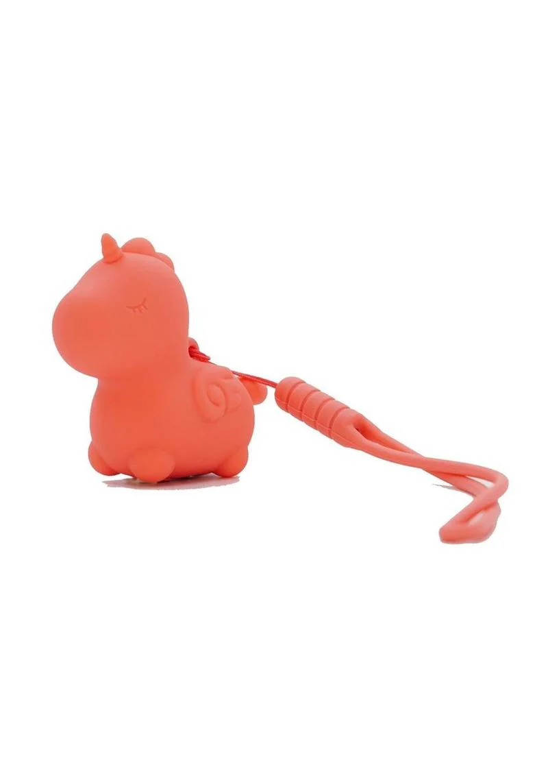 UniHorn Mini Peachy Pony Rechargeable Silicone Clitoral Vibrator - Image 2
