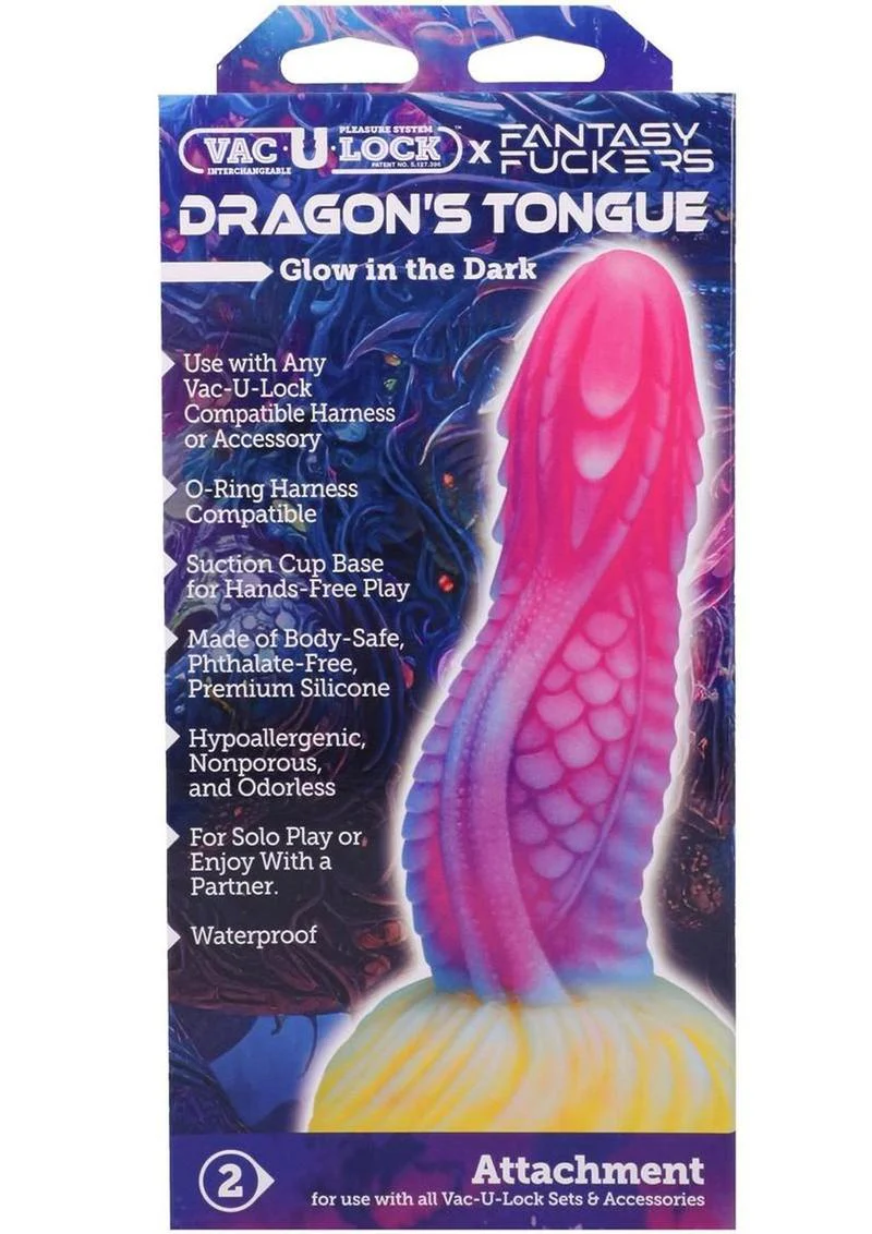 Vac-U-Lock Fantasy Fuckers Dragon's Tongue Attachment - Image 4