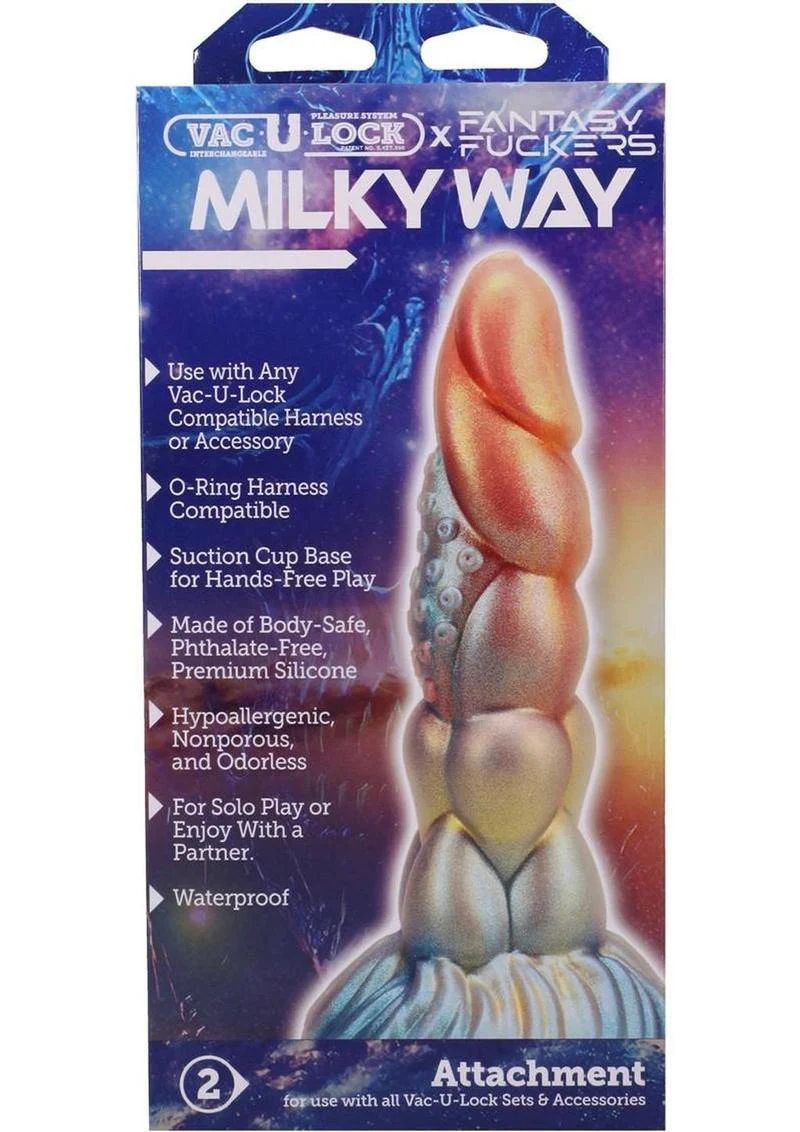 Vac-U-Lock Fantasy Fuckers Milky Way Dildo - Image 4