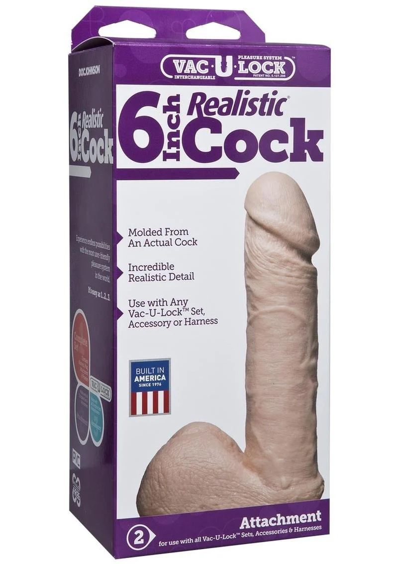 Vac-U-Lock Realistic Dildo - Image 15