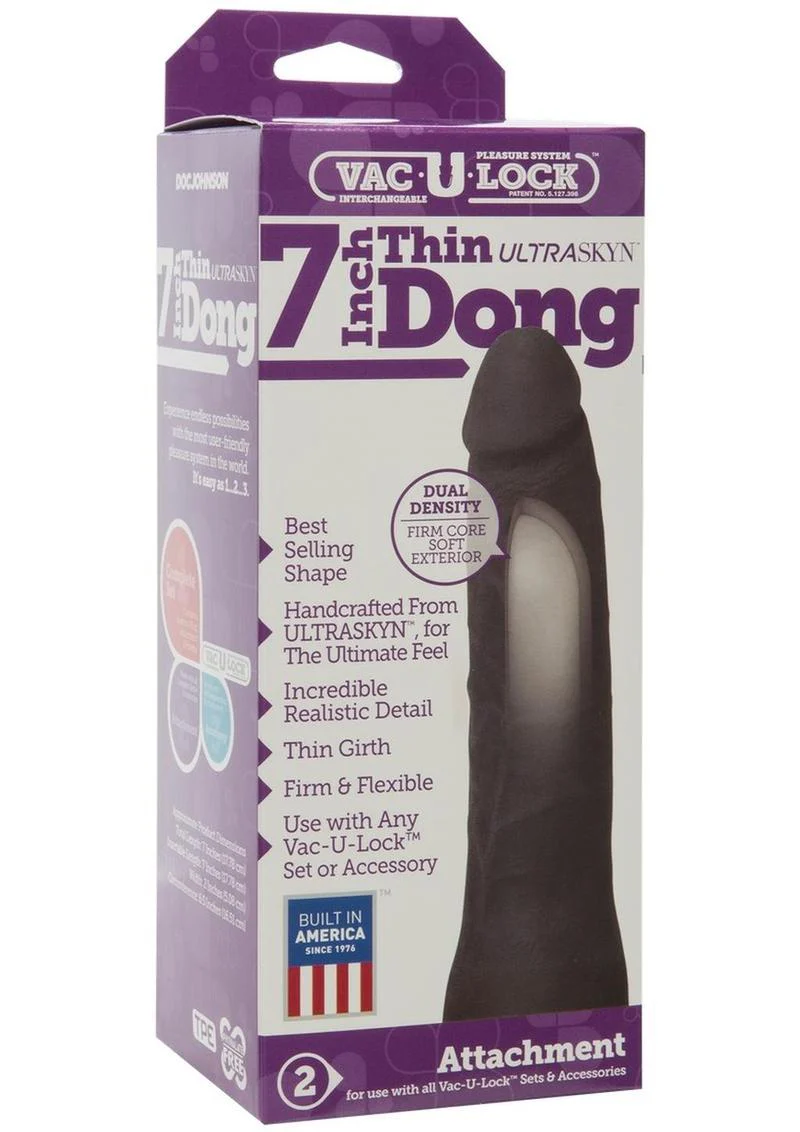 Vac-U-Lock UltraSKYN Thin Dong Dildo - Image 7