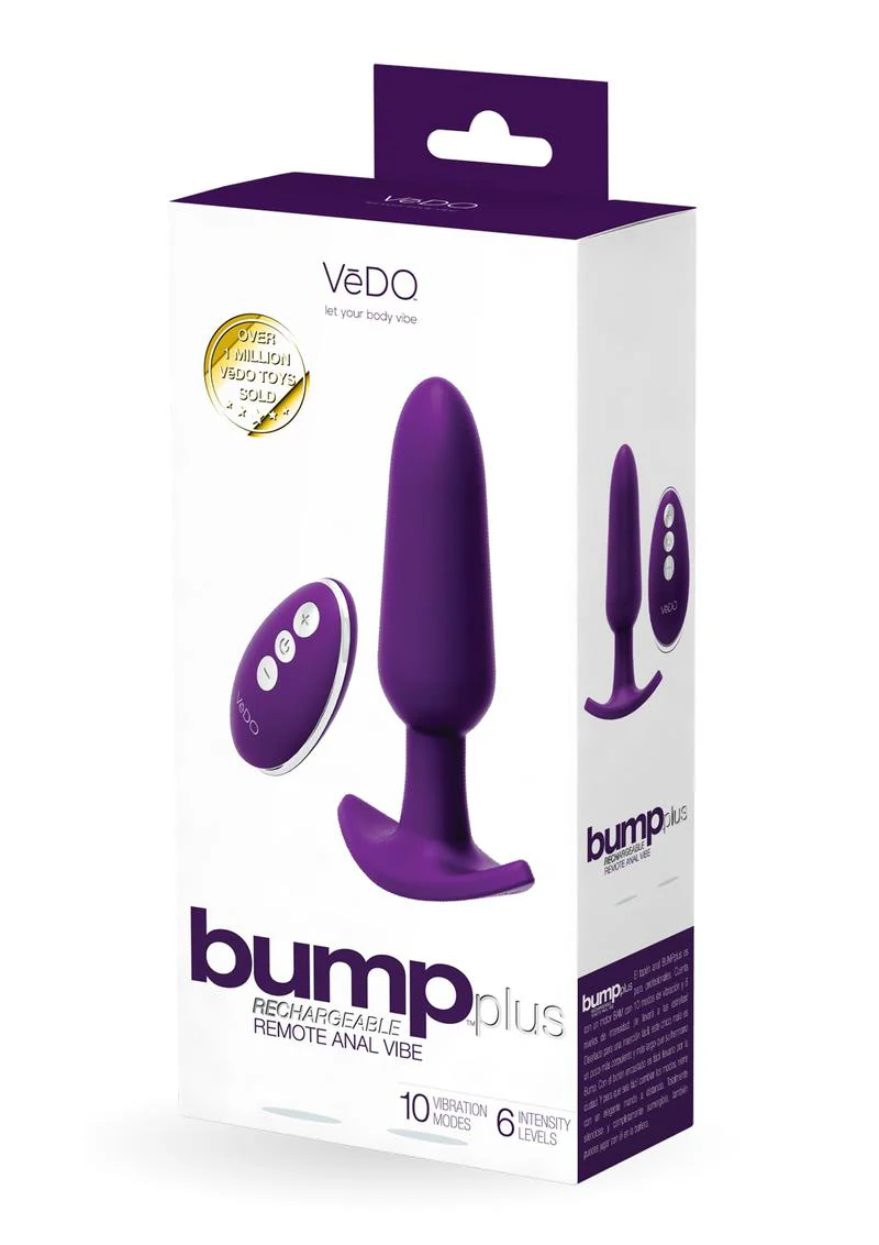 VēDO Bump Plus Remote Anal Vibrator - Image 4