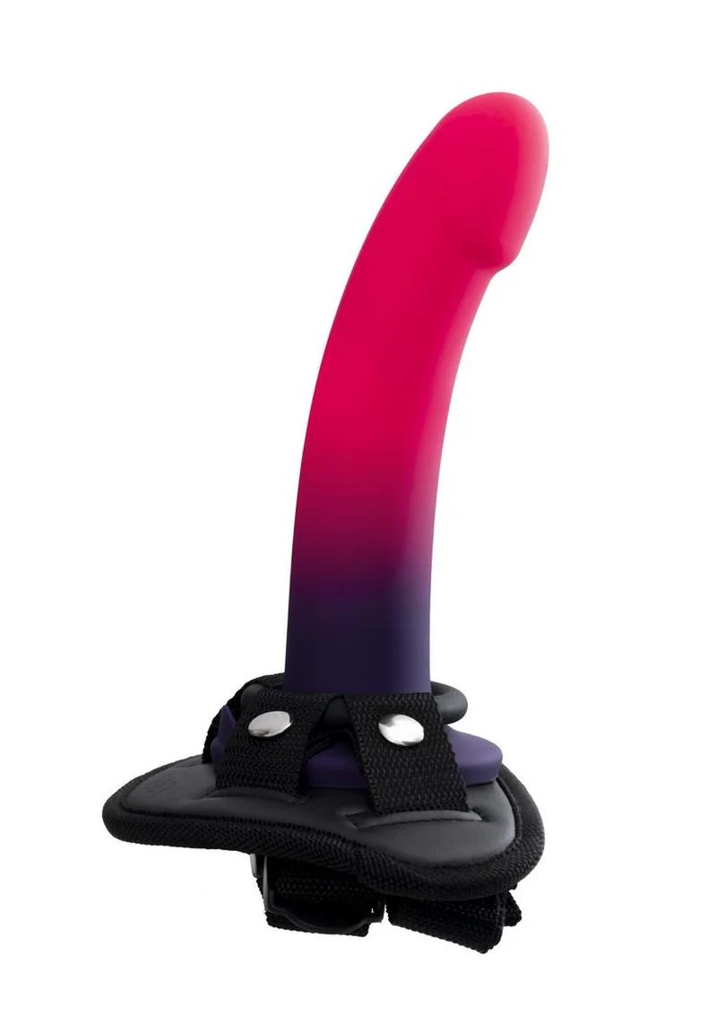 VeDO Duo Silicone Dildo with Harness - Image 3