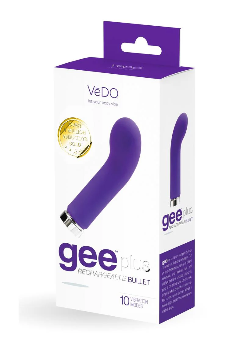 VeDO Gee Plus Rechargeable Bullet Vibrator - Image 4