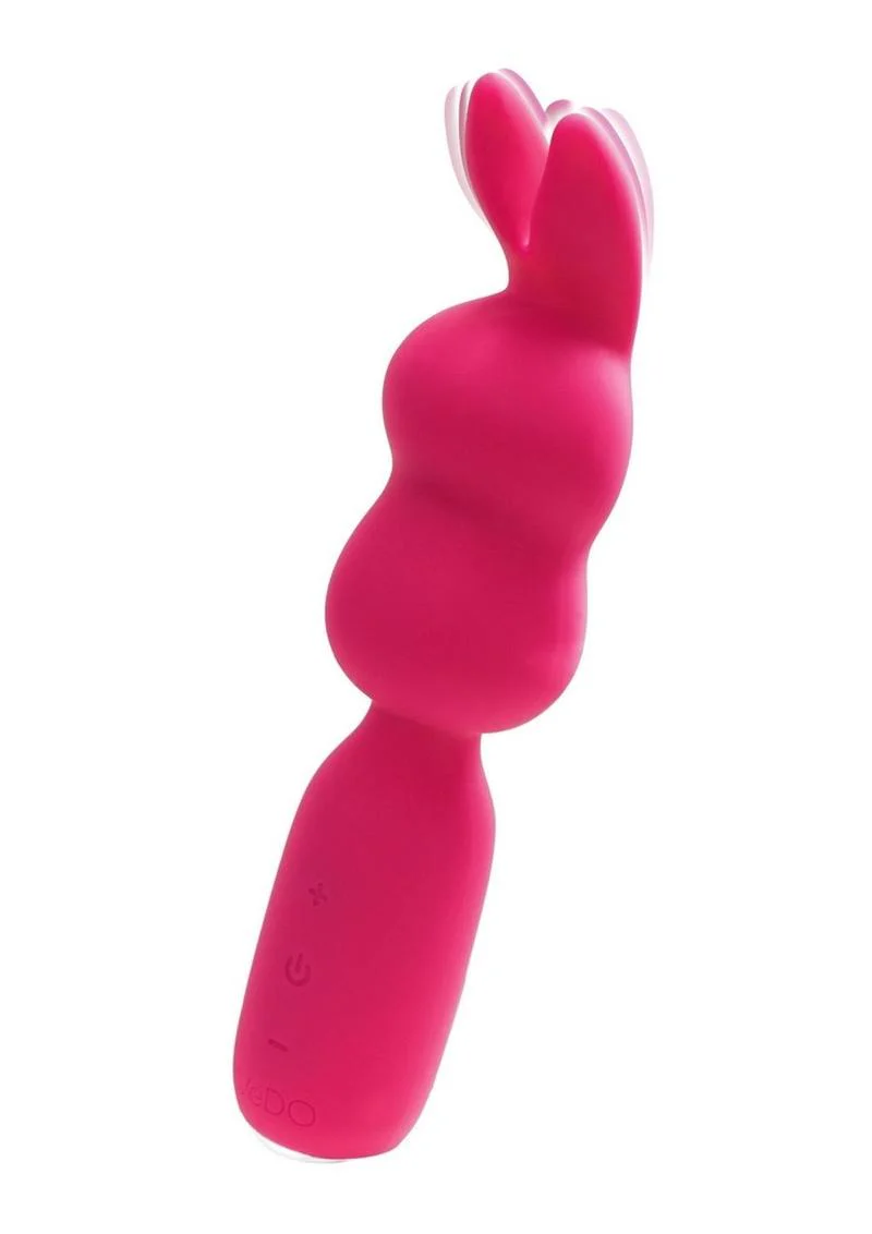 VēDO Hopper Bunny Mini Wand Vibrator - Image 3