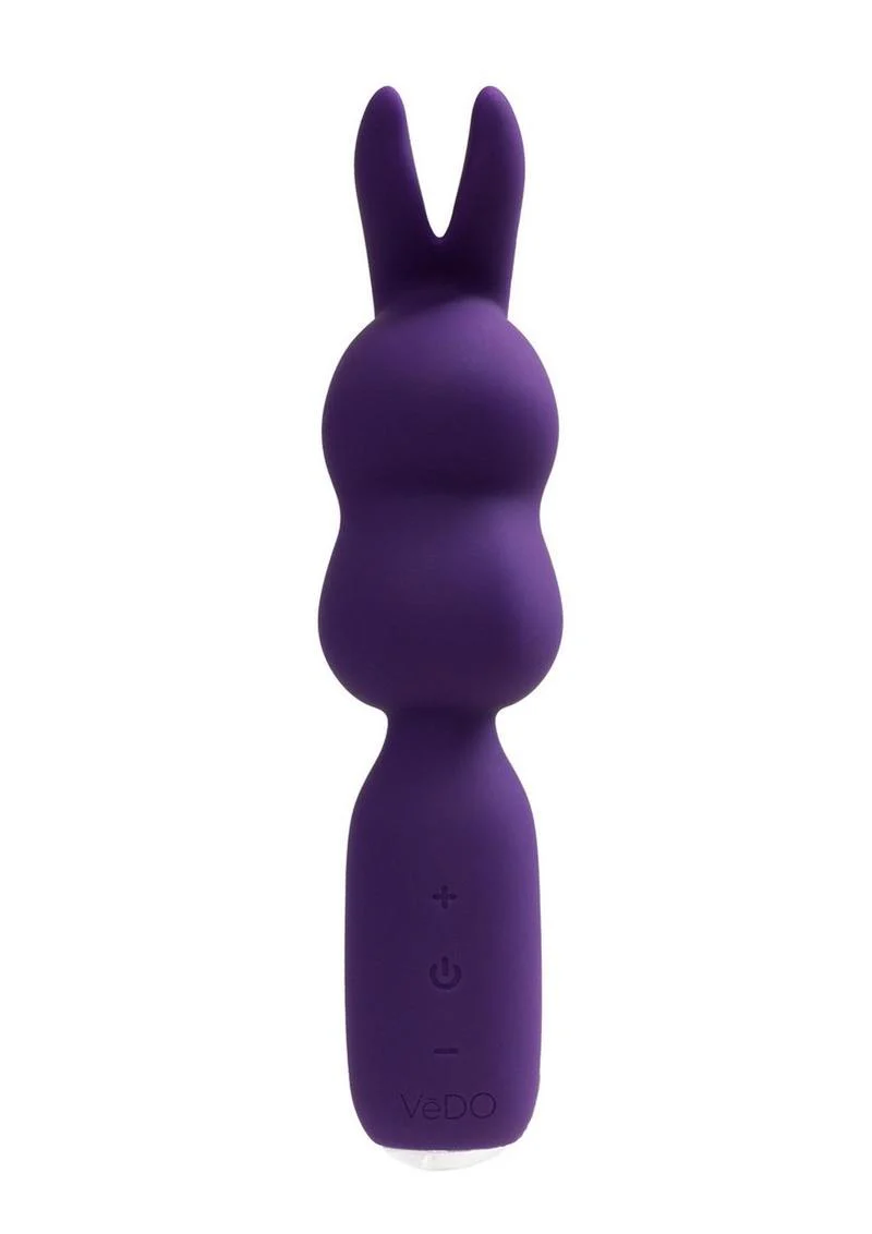 VēDO Hopper Bunny Mini Wand Vibrator - Image 4