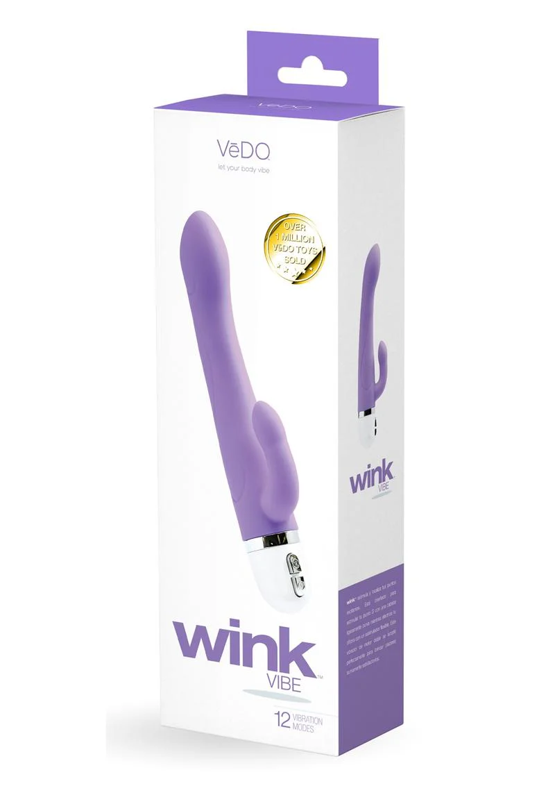 VeDO Wink Vibe Silicone Rabbit Vibrator - Image 4
