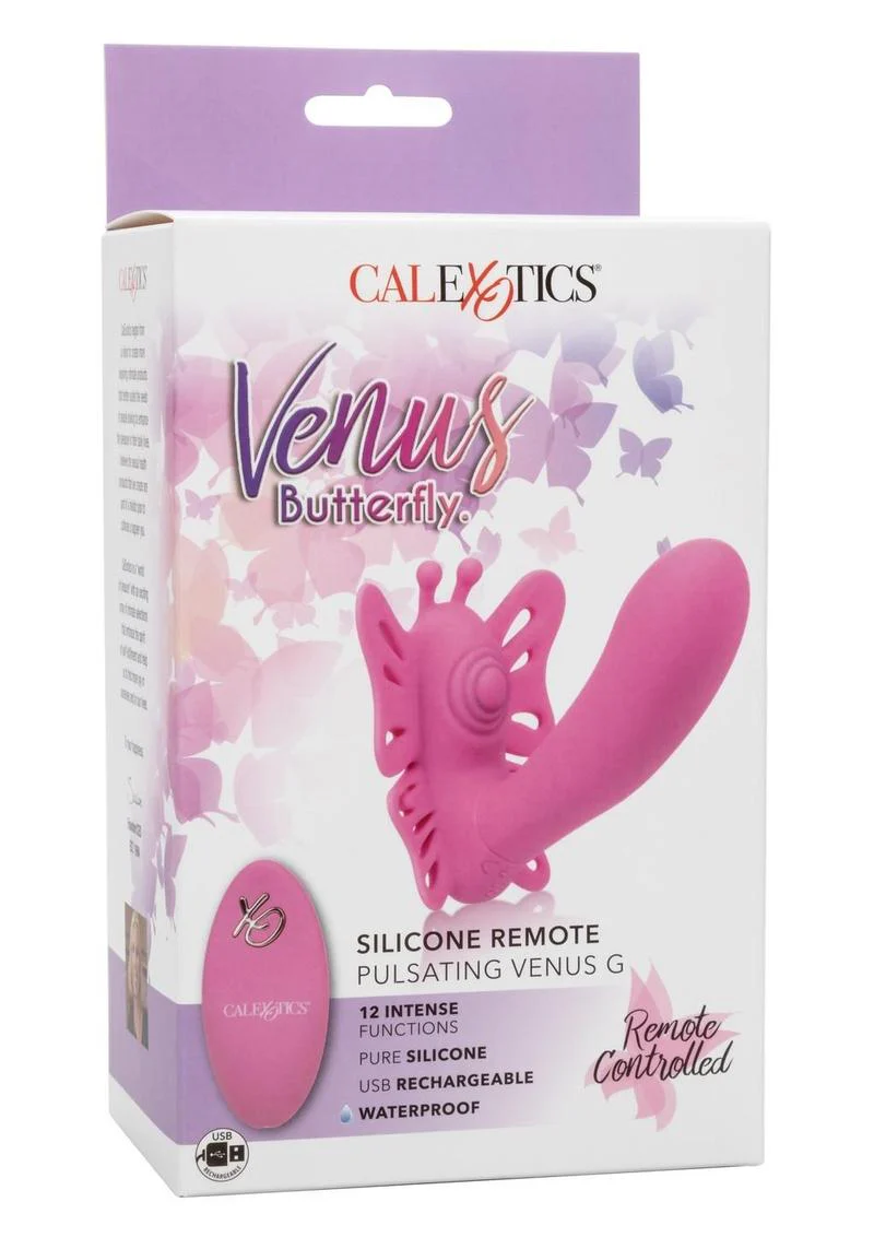 Venus Butterfly Pulsating G-Spot Vibrator With Remote Control - Image 4