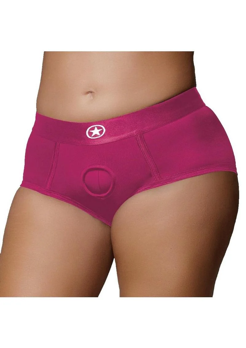 Vibrating Strap-On Brief With Rechargeable Bullet - Image 3