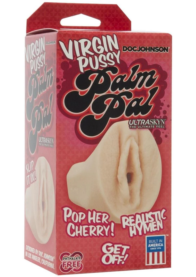 Virgin Pussy Palm Pal Ultraskyn Masturbator Pocket Sized Pleasure - Image 3