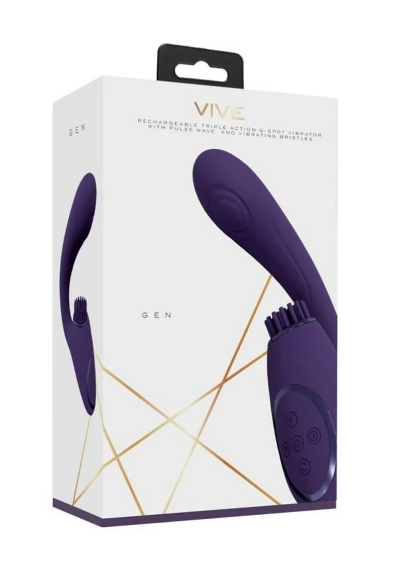 VIVE Gen Triple-Action G-Spot Vibrator with Pulse Wave - Image 7