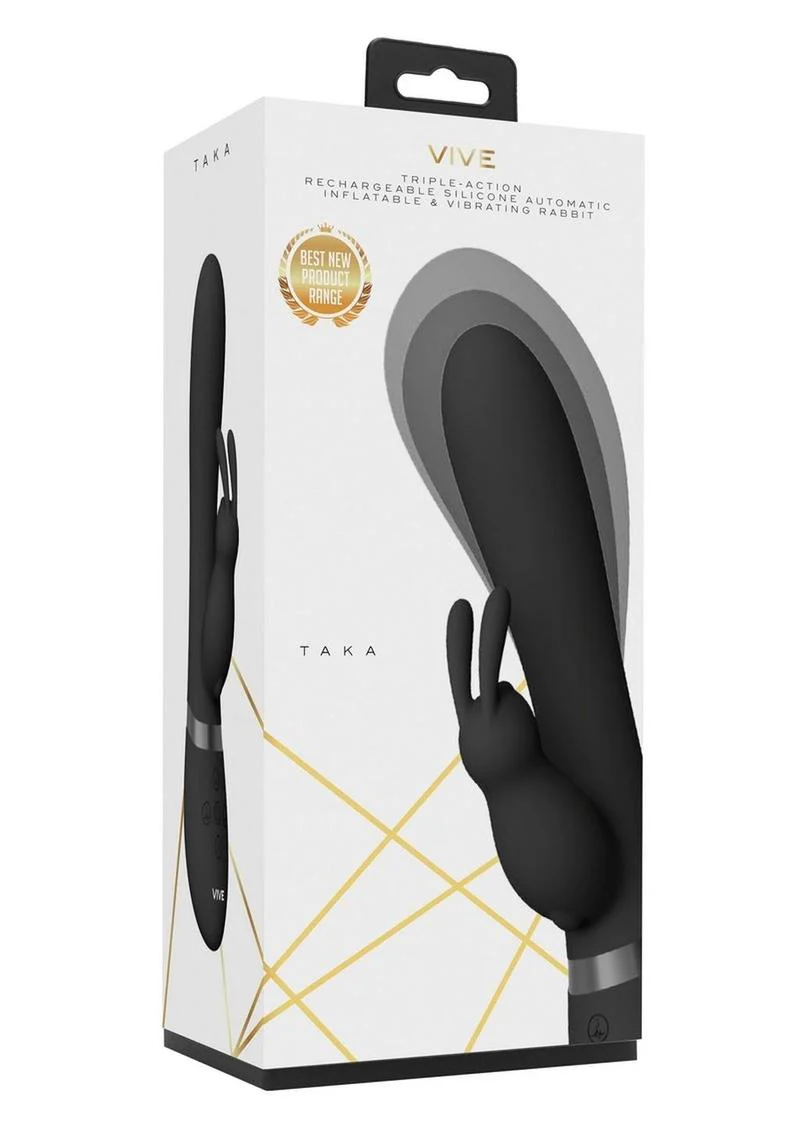 Vive Taka Rechargeable Inflatable Rabbit Vibrator - Image 7