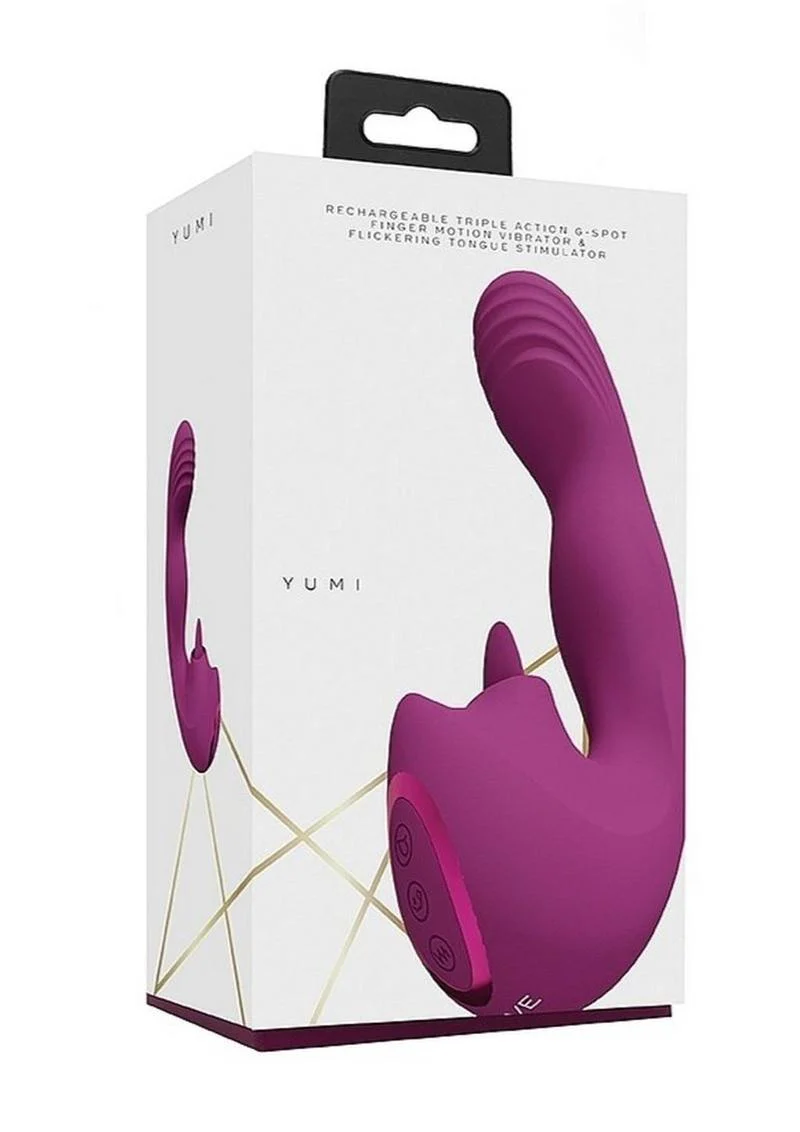 VIVE Yumi  Silicone Triple Motor Finger Motion Vibrator - Image 8