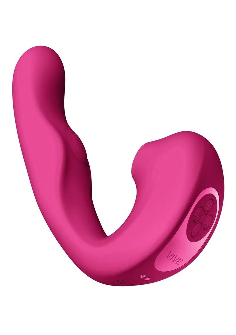 VIVE Zaki Triple-Action Rechargeable G-Spot Air Wave Vibrator - Image 3