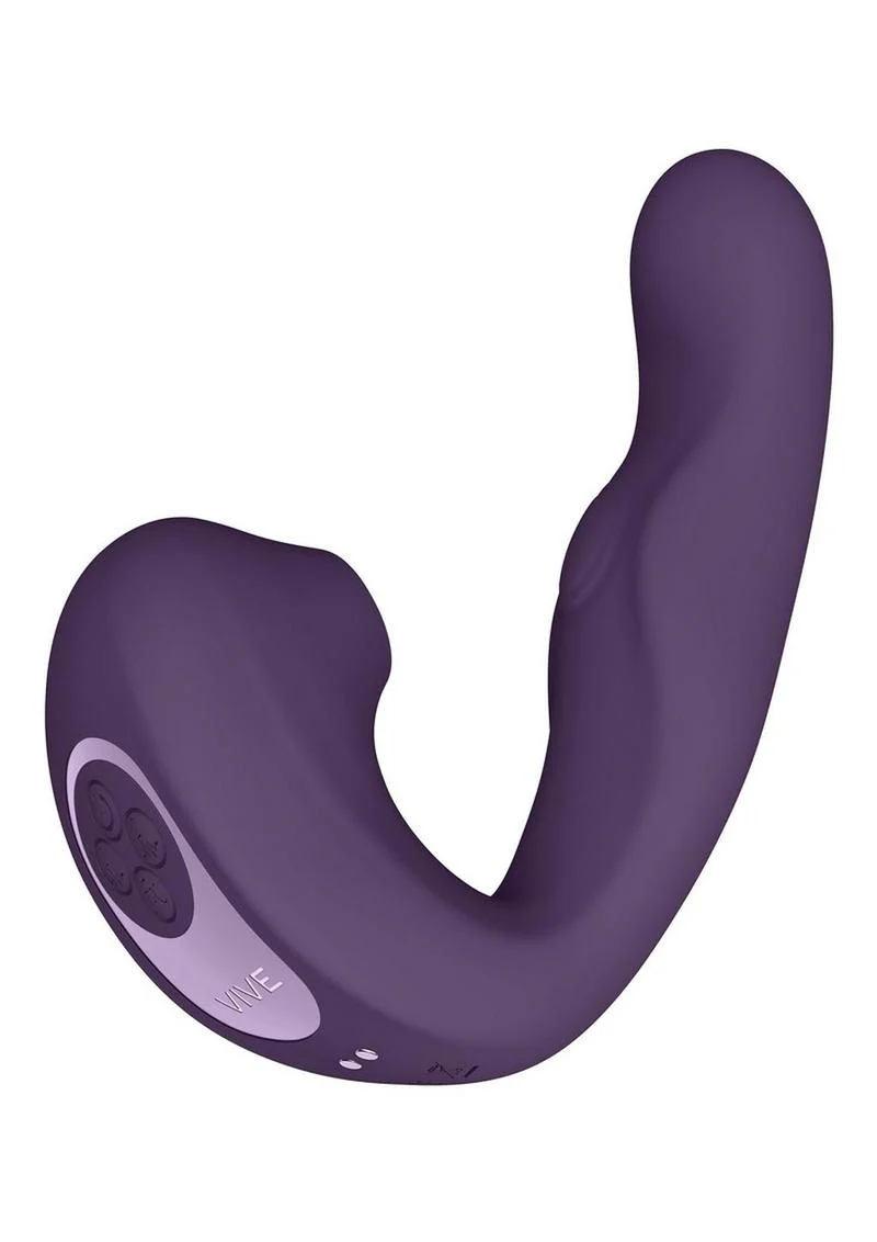 VIVE Zaki Triple-Action Rechargeable G-Spot Air Wave Vibrator - Image 6