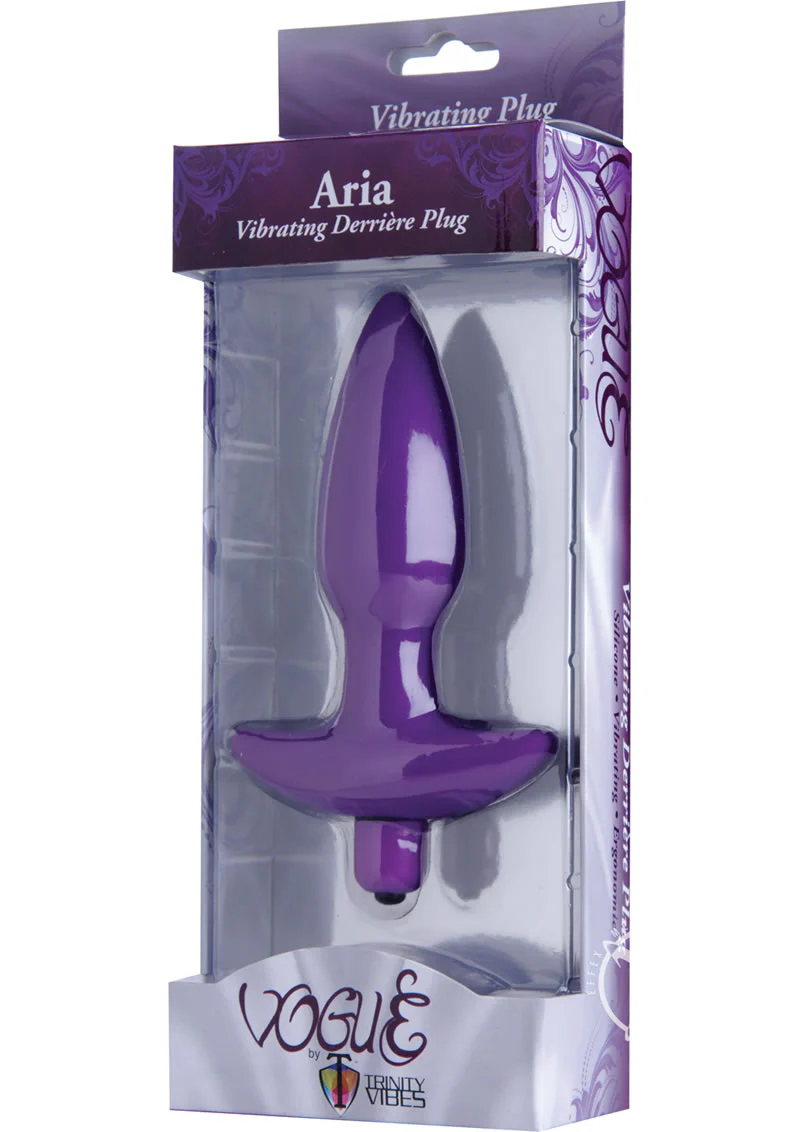 Vogue Aria Vibrating Silicone Anal Plug - Image 4
