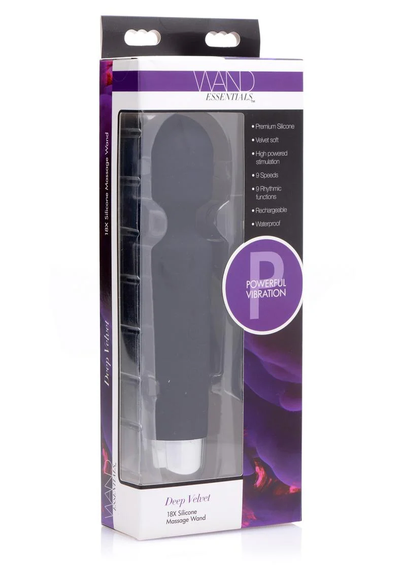 Wand Essentials Deep Velvet Silicone Wand Massager - Image 4