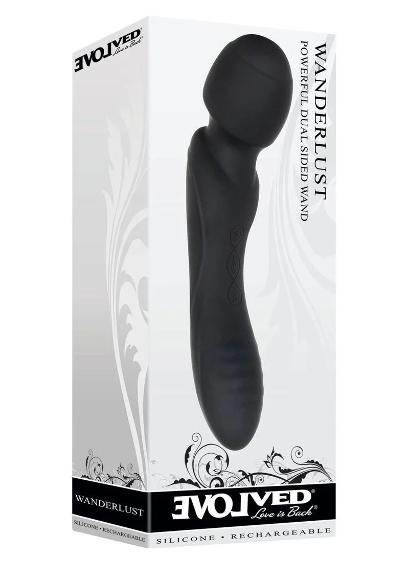 Wanderlust Silicone Dual-Sided Wand Massager - Image 4