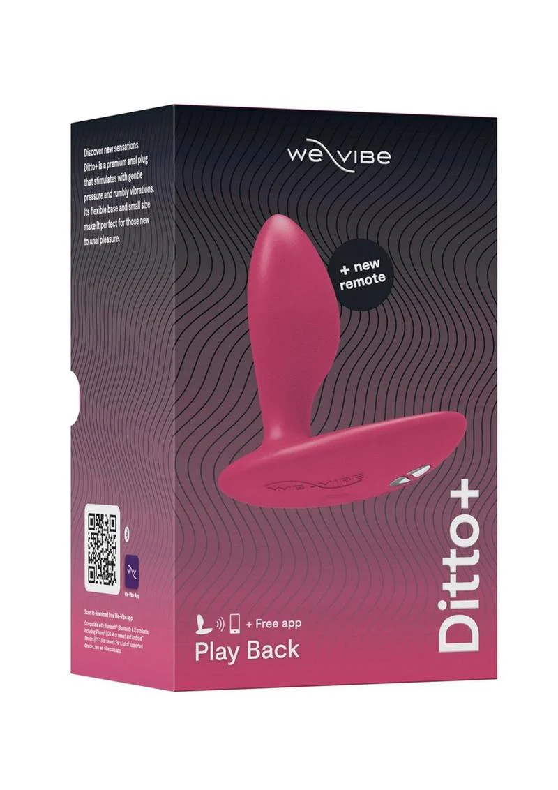 We Vibe Ditto Rechargeable Vibrating Plug - Image 4
