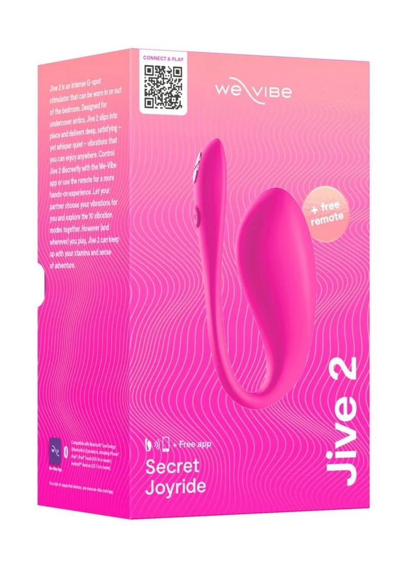 We-Vibe Jive 2 G-Spot Remote Controlled Vibrator - Image 4