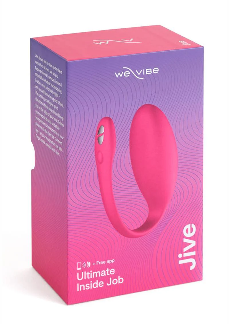 We-Vibe Jive Silicone Rechargeable Wearable G-Spot Vibrator with Remote Control - Image 8