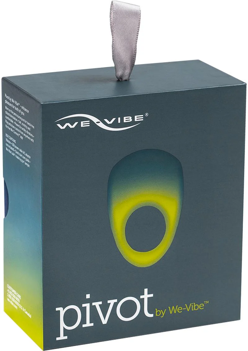 We Vibe Pivot Midnight Vibrating Silicone Ring - Image 4