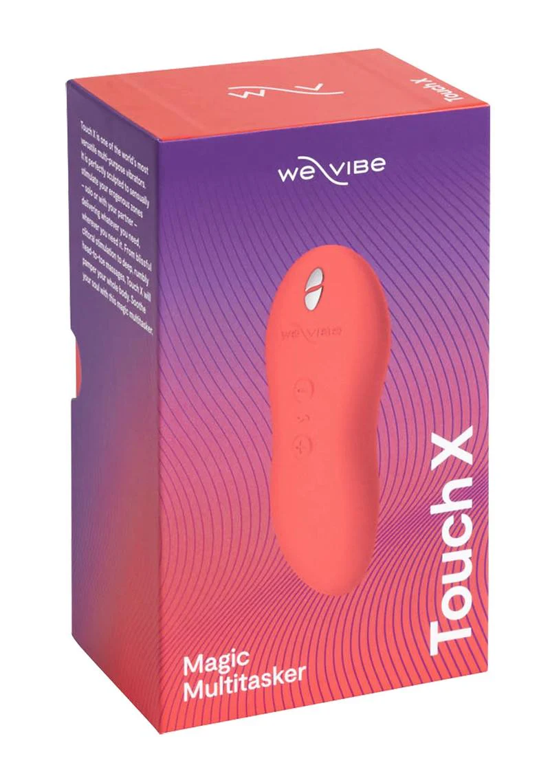 We Vibe Touch X Crave Coral Rechargeable Clitoral Vibrator - Image 4