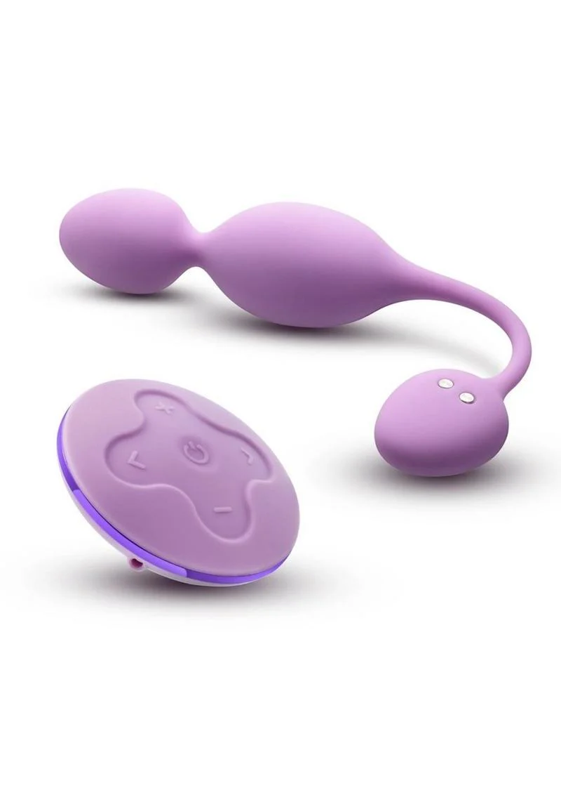 Wellness by Blush Raine Rechargeable Silicone Vibrating Kegel Ball - Image 2
