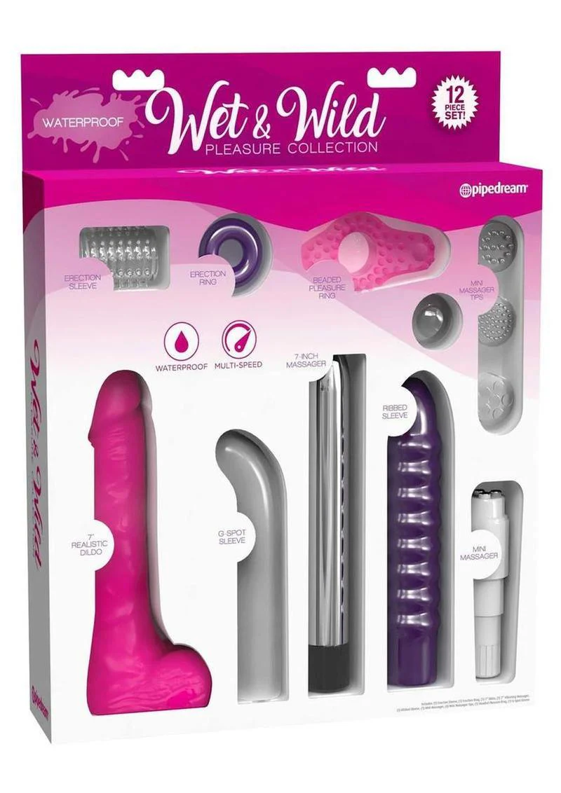 Wet And Wild Pleasure Collection Waterproof Multi-Speed Set - Image 3