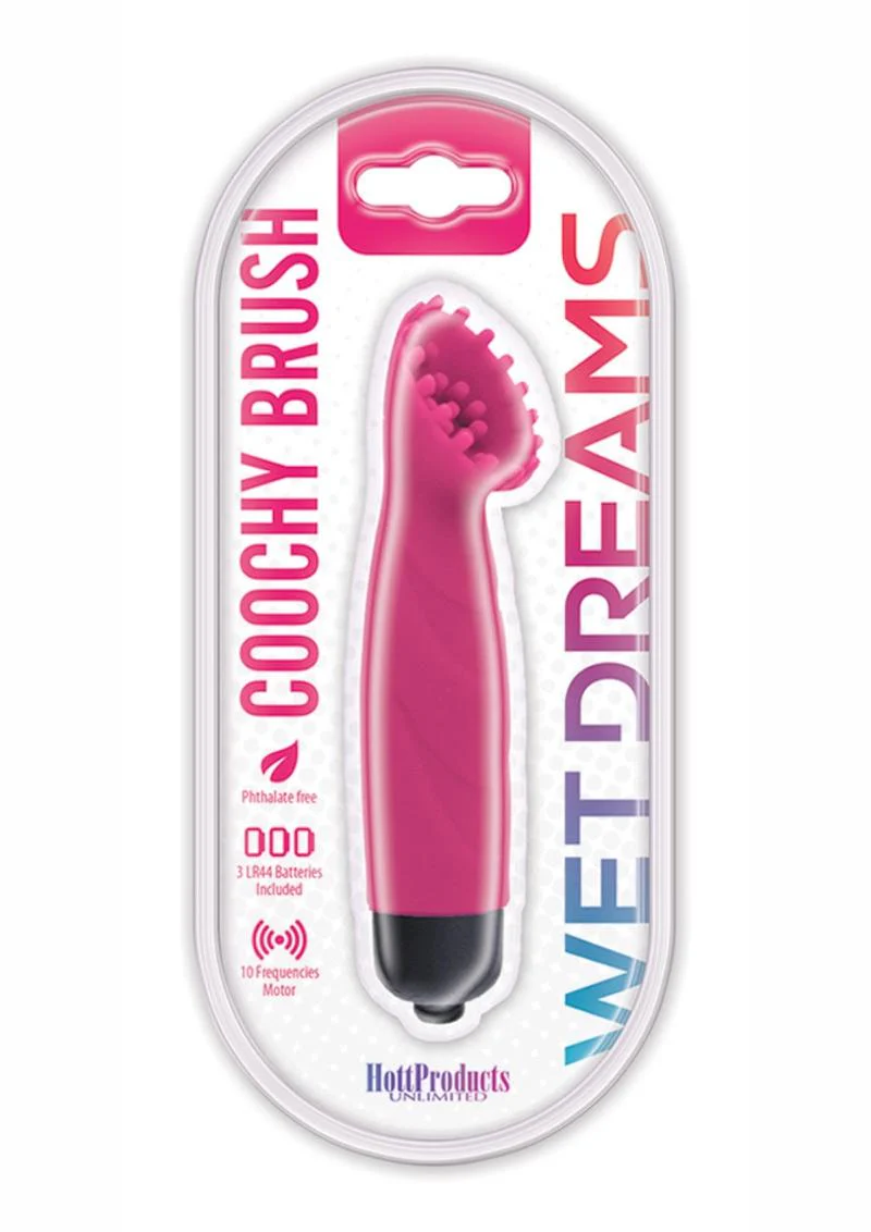 Wet Dreams Coochy Brush Waterproof Vibrator - Image 2