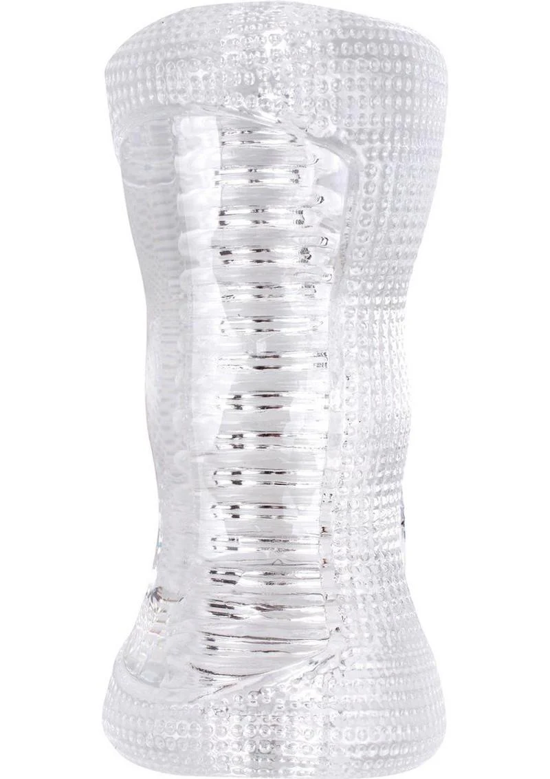 Wet Dreams Handy Man Hand Stroker Textured Clear Sleeve