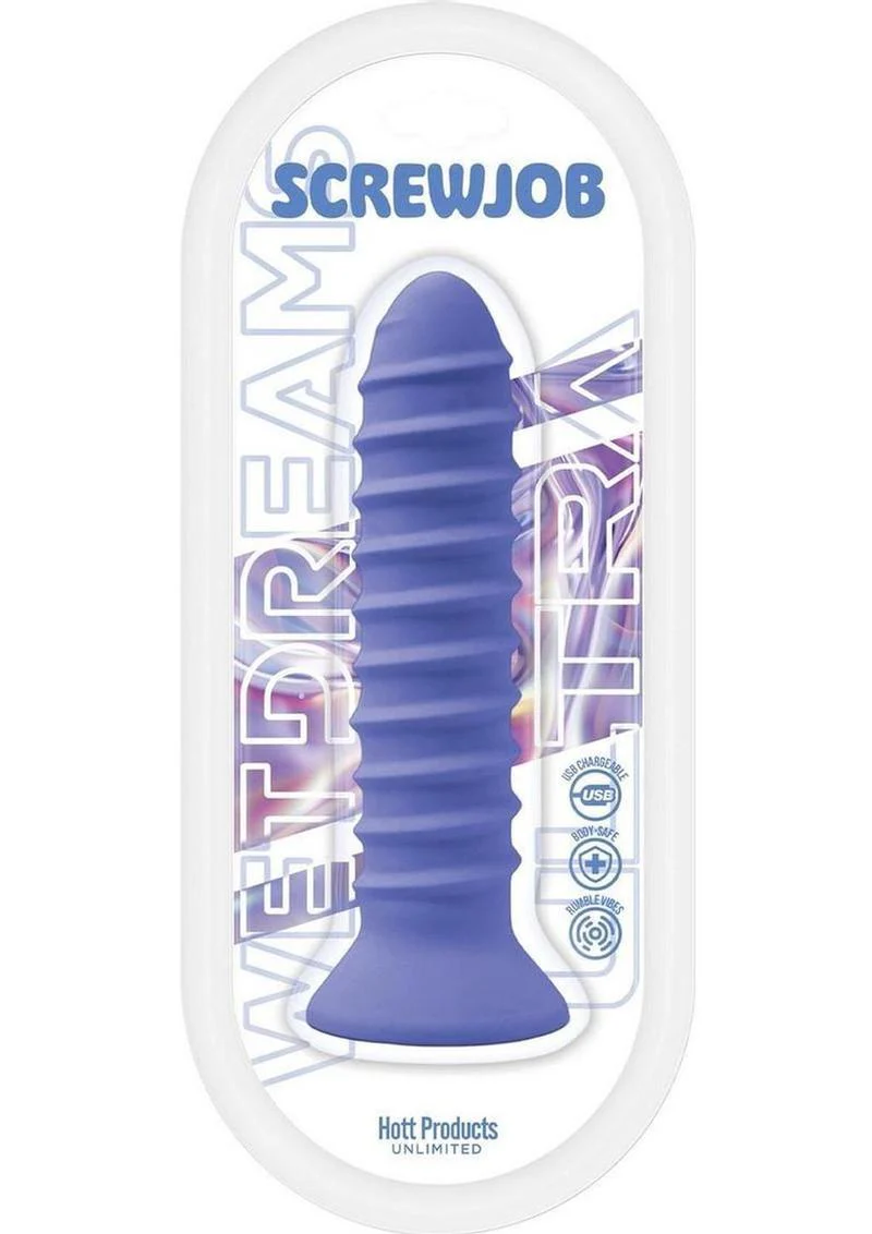 Wet Dreams Screwjob Silicone Multi-Speed Screw Shape Vibrator - Image 2