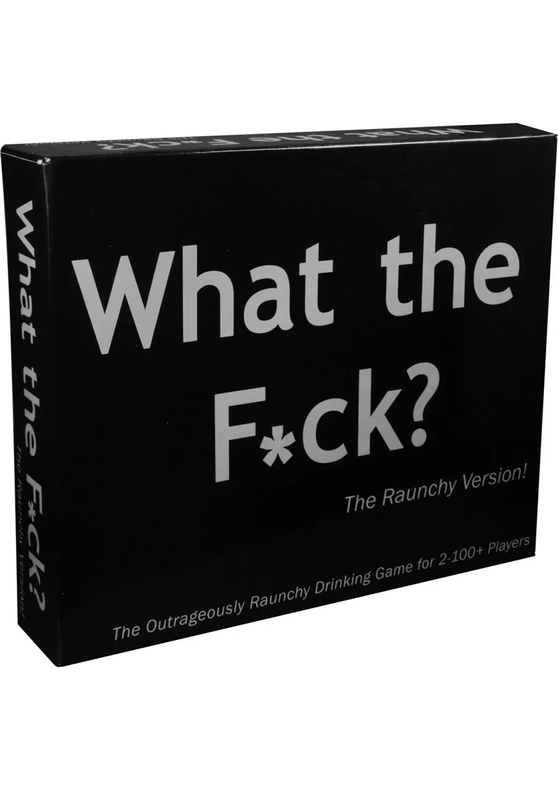 What the F*ck? The Raunchy Version Outrageous Drinking Game - Image 2