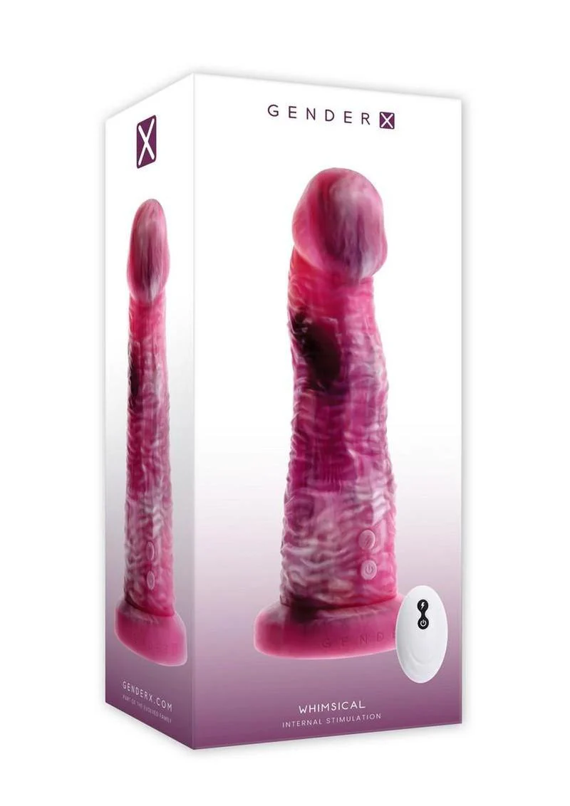 Whimsical Rechargeable Silicone Vibrating Dildo - Image 4