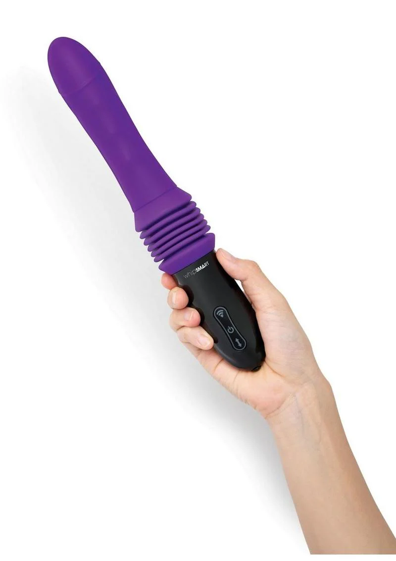 WhipSmart Thrusting Rechargeable Silicone Sex Machine 10 Vibration - Image 3