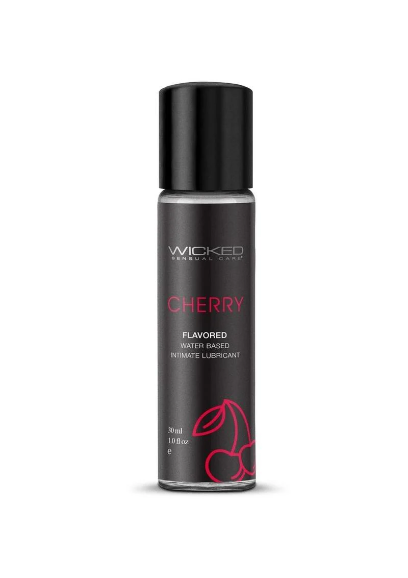 Wicked Aqua Cherry Flavored Water Based Lubricant