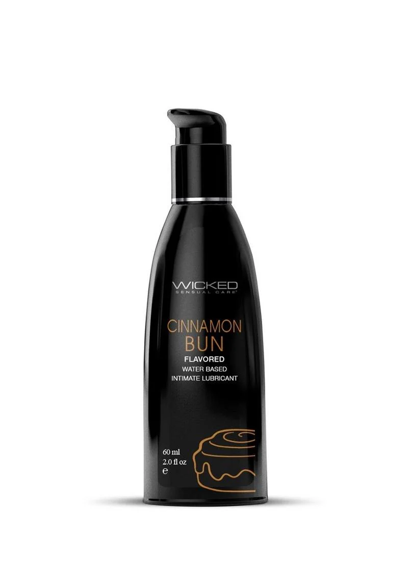 Wicked Cinnamon Bun Flavored Water Based Lubricant