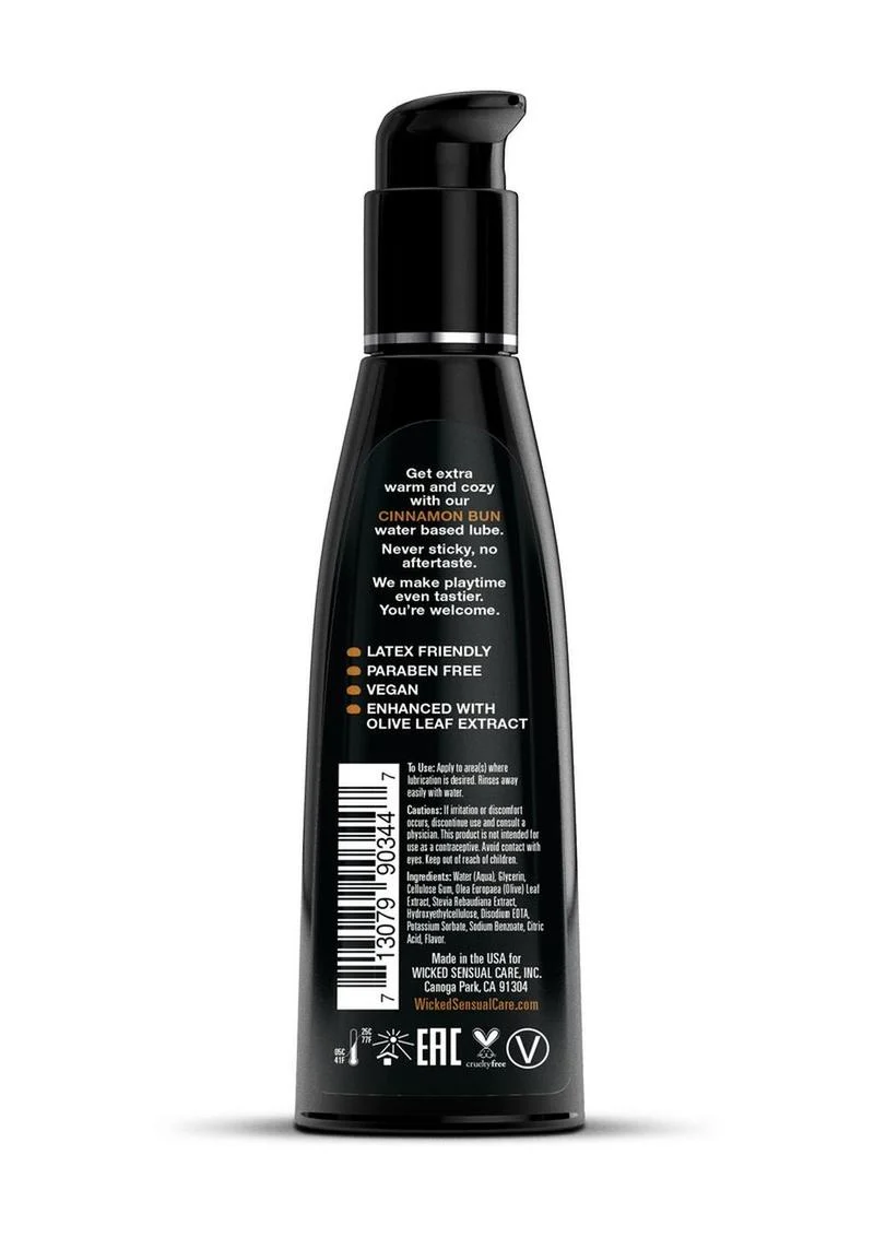 Wicked Cinnamon Bun Flavored Water Based Lubricant - Image 4