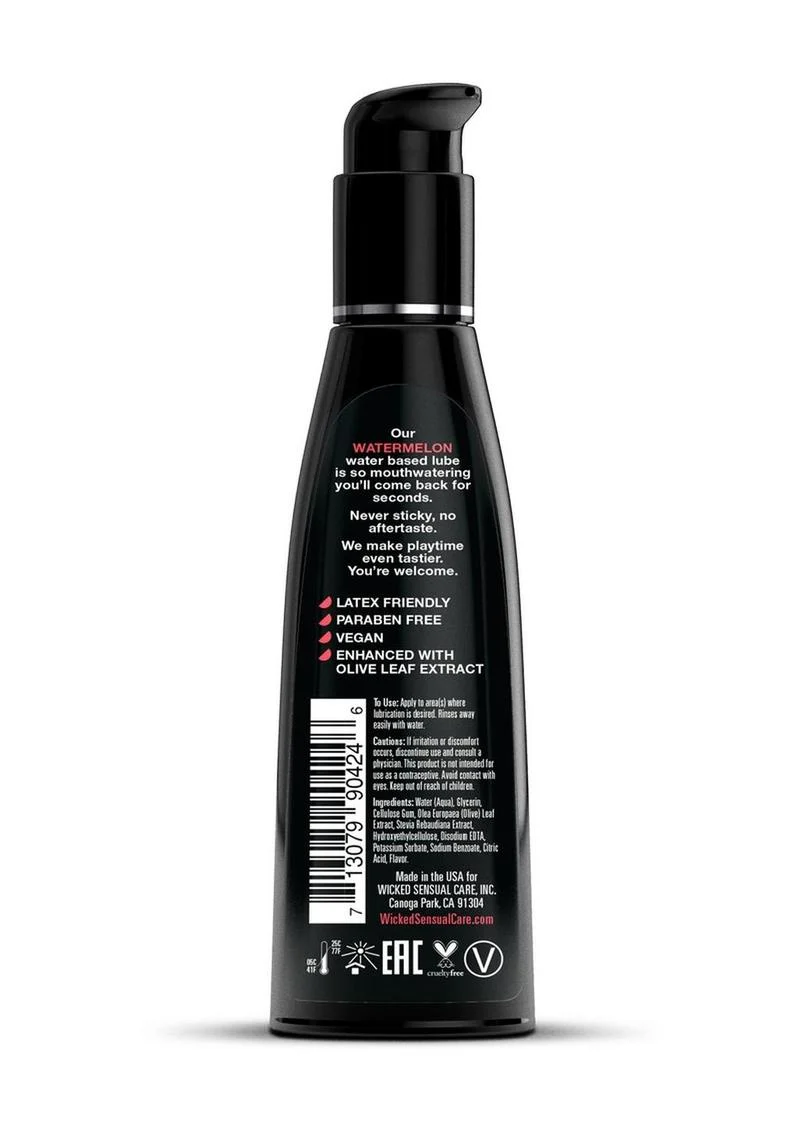 Wicked Sensual Care Watermelon Flavored Water Based Lubricant - Image 5