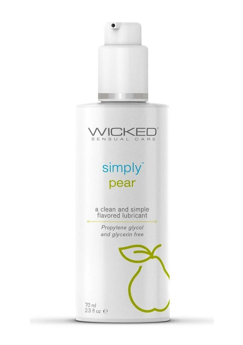 Wicked Simply Pear Water Based Flavored Lubricant