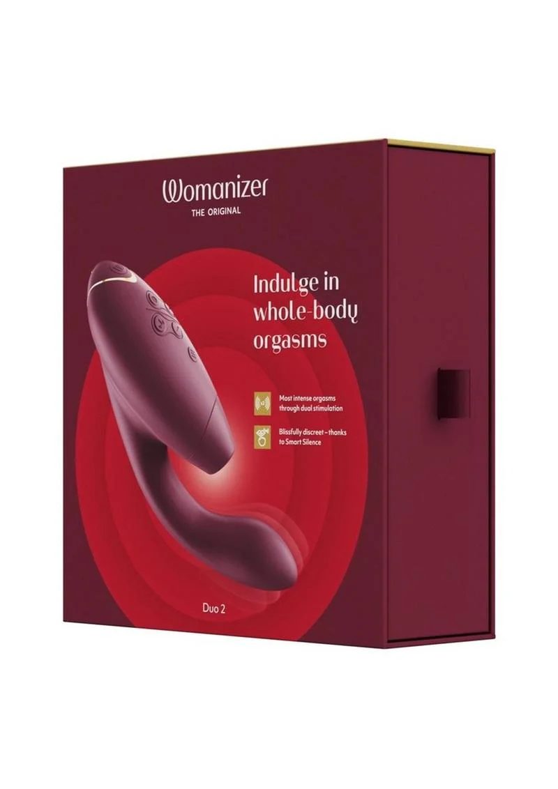 Womanizer Duo 2 Lilac Rechargeable Clitoral And G-Spot Stimulator - Image 18