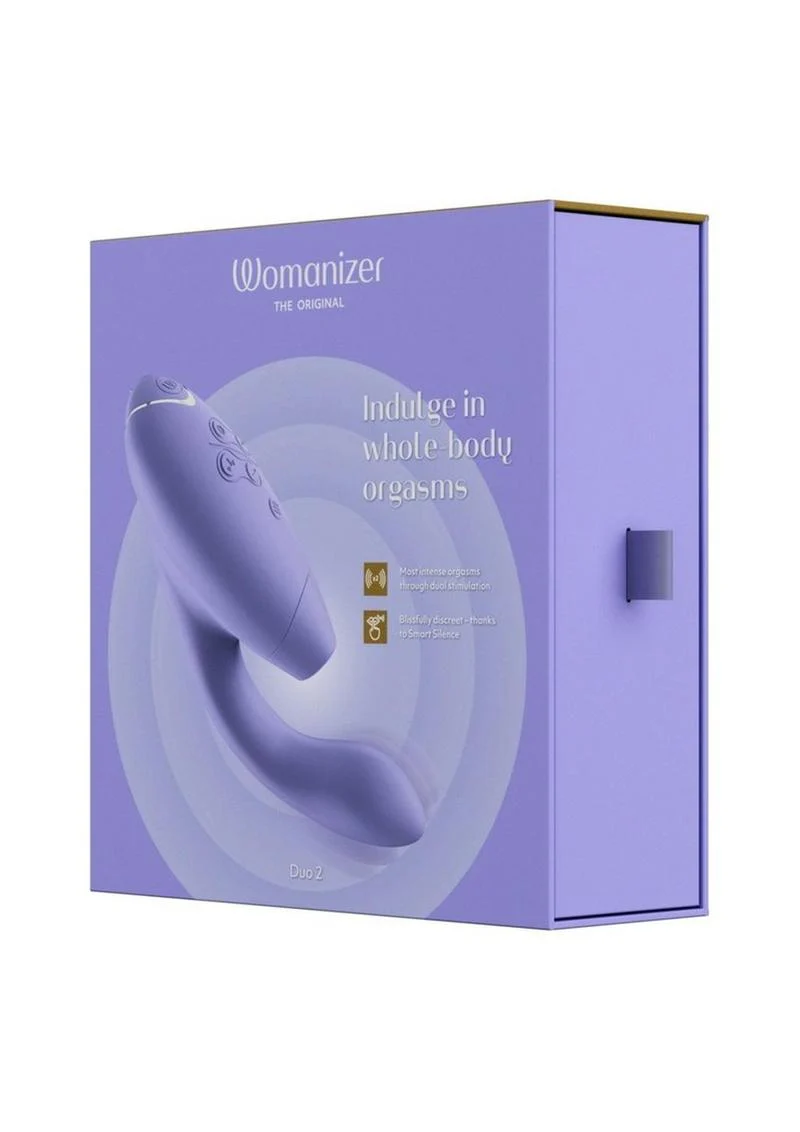 Womanizer Duo 2 Lilac Rechargeable Clitoral And G-Spot Stimulator - Image 19