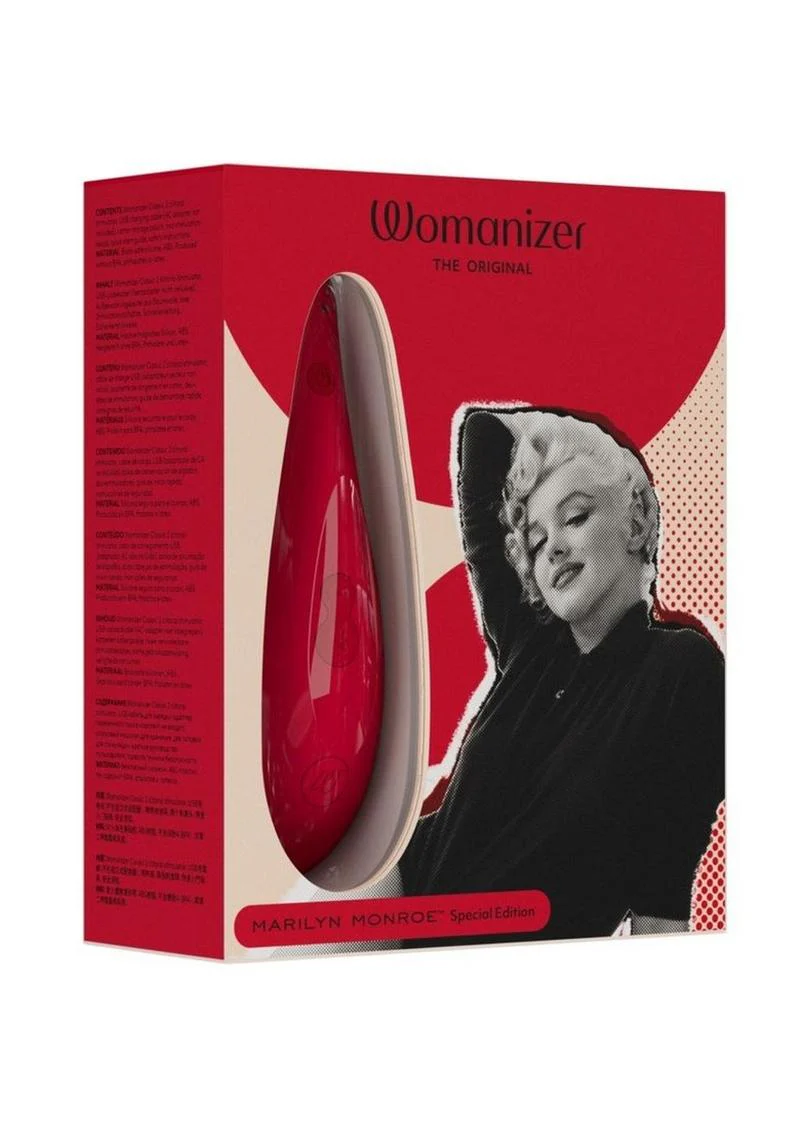Womanizer Marilyn Monroe Special Edition Marble Clitoral Stimulator - Image 14
