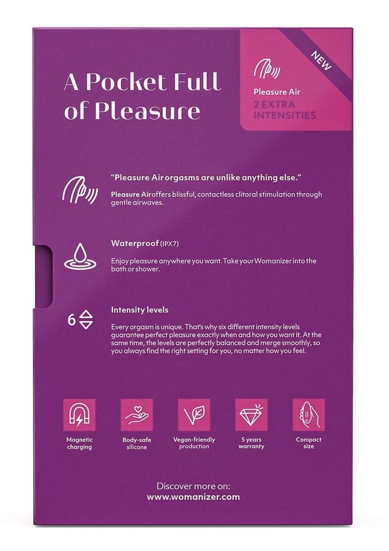 Womanizer Starlet 3 Indigo Rechargeable Silicone Clitoral Stimulator - Image 11