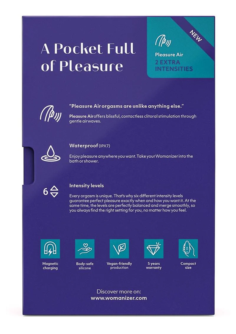 Womanizer Starlet 3 Indigo Rechargeable Silicone Clitoral Stimulator - Image 15
