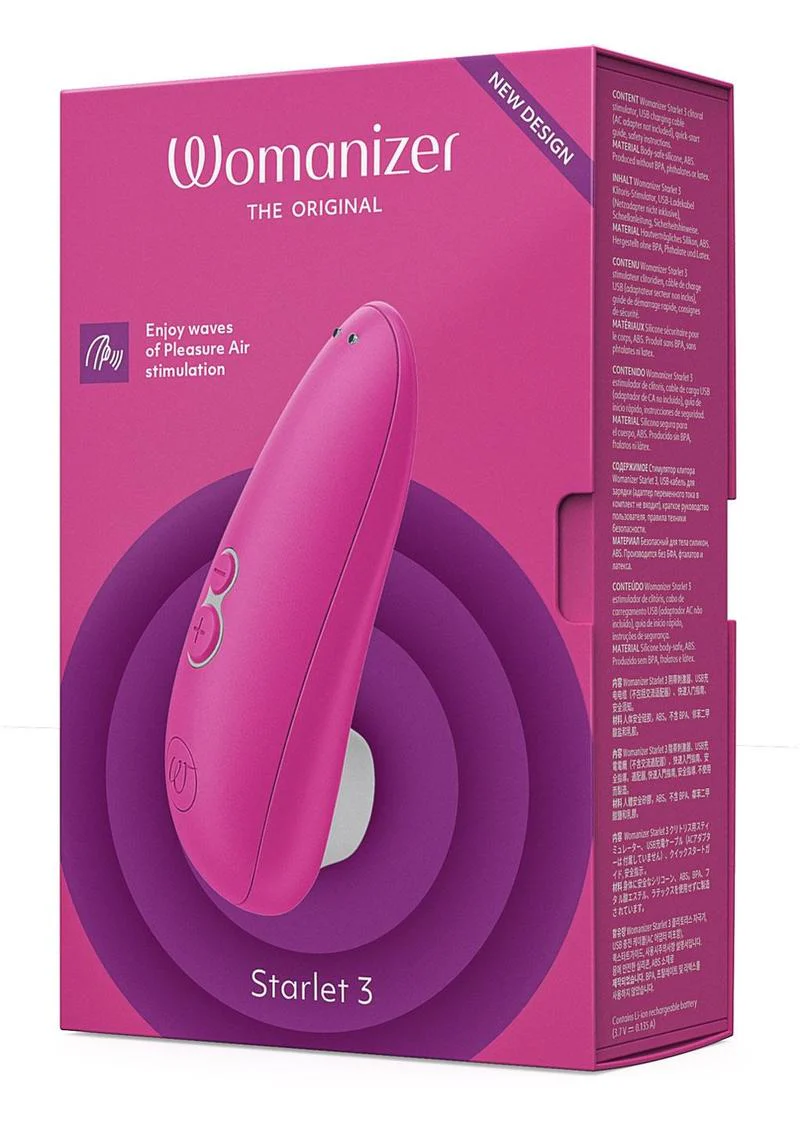 Womanizer Starlet 3 Indigo Rechargeable Silicone Clitoral Stimulator - Image 16